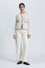 Jace Lady Cardigan Ivory