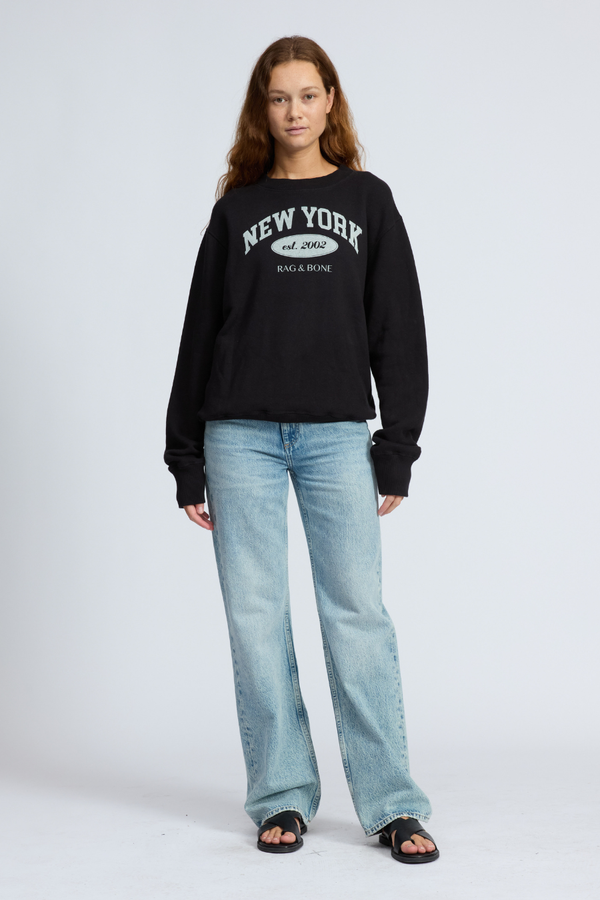 Ny Collegiate Sweatshirt Black