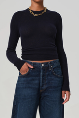 Alessia Crewneck Sweater Navy