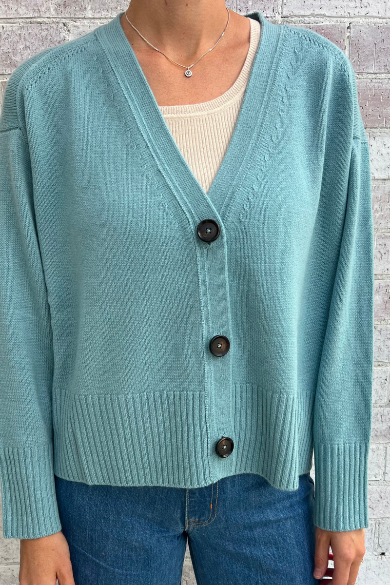 N99W Cardigan Sicily Blue