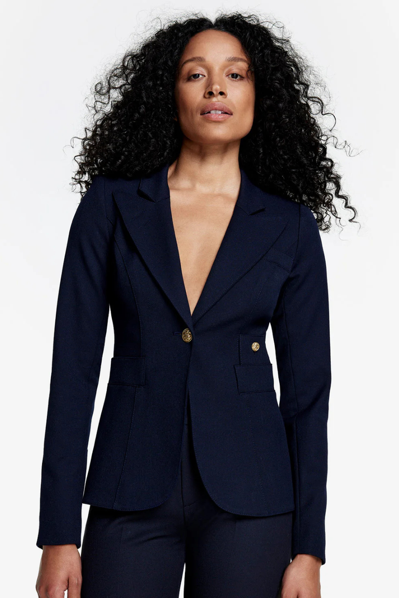 Full Back Duchess Blazer Deep Navy