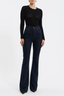Gisele Flare Jean Dark Indigo