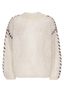 Catia Mohair Stitch Pullover White