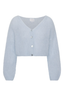 Cornelia Cropped Cardigan Light Blue