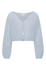 Cornelia Cropped Cardigan Light Blue
