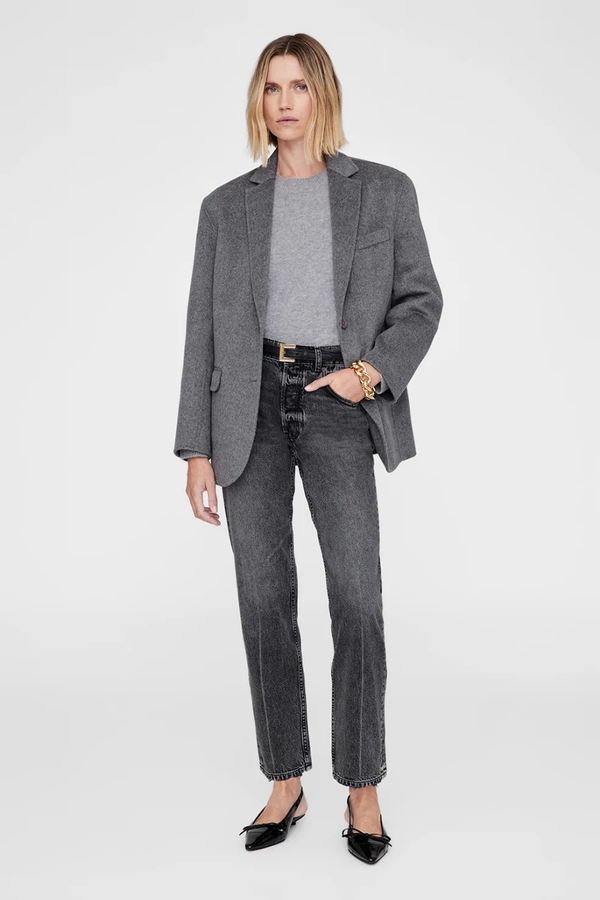 Quinn Blazer Heather Grey