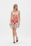 Coral Lyra Mini Dress