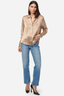 Crosby Silk Blouse Champagne