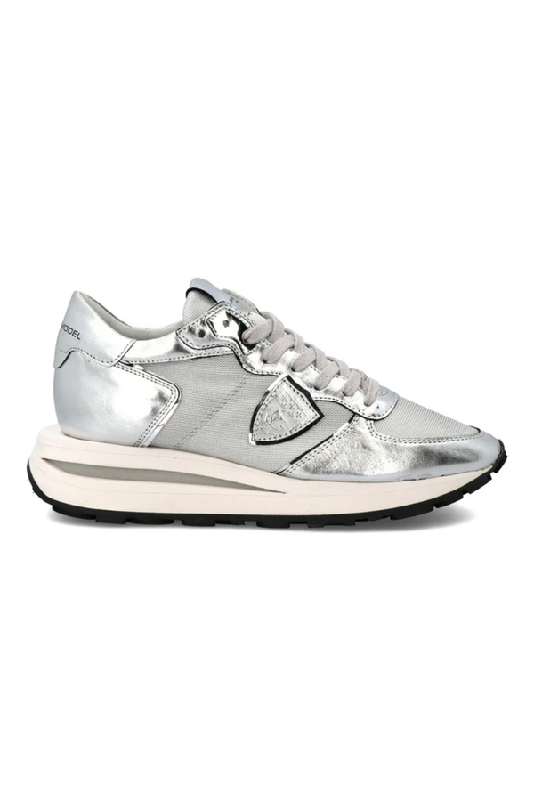 Tropez Haute Low Woman Metal Argent