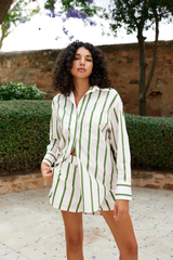 Buddy Shirt Multi Antique Stripe