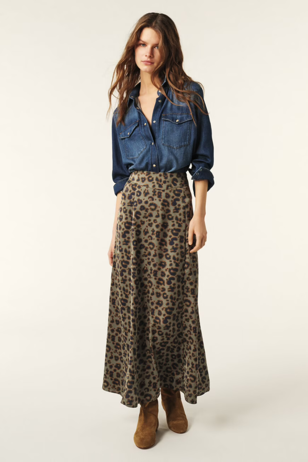Blaire Skirt Khaki