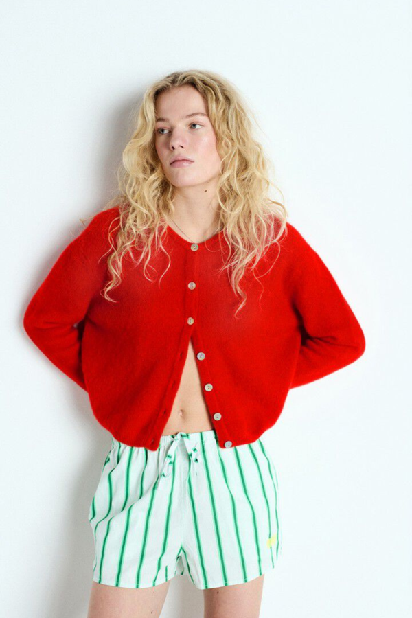 Vitow Cardigan Strawberry
