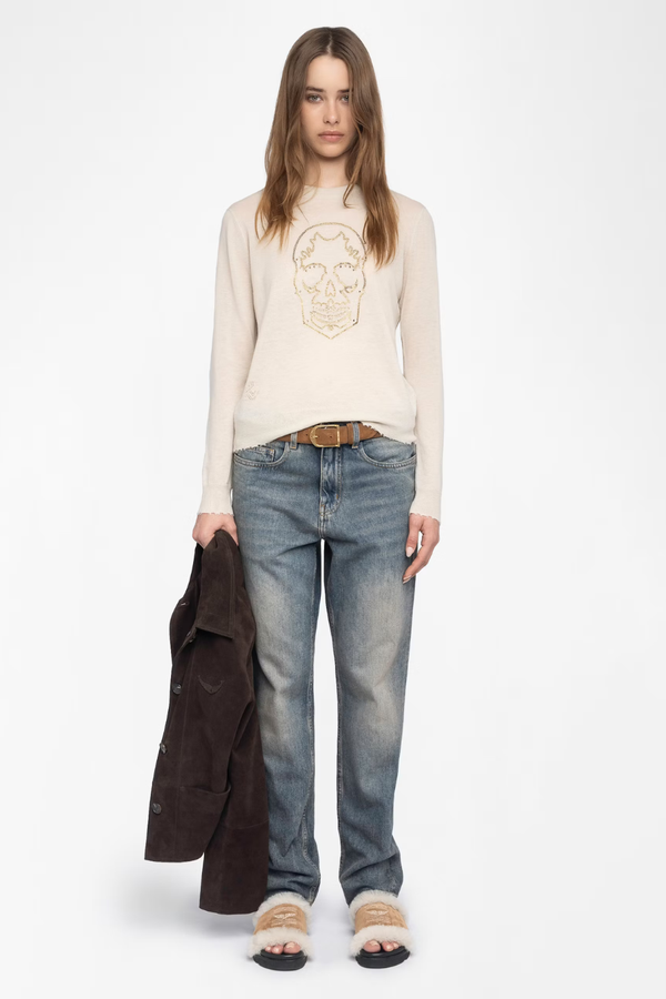 Miss Cashmere Sweater Ecru