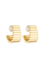 Turtle Earrings Gold