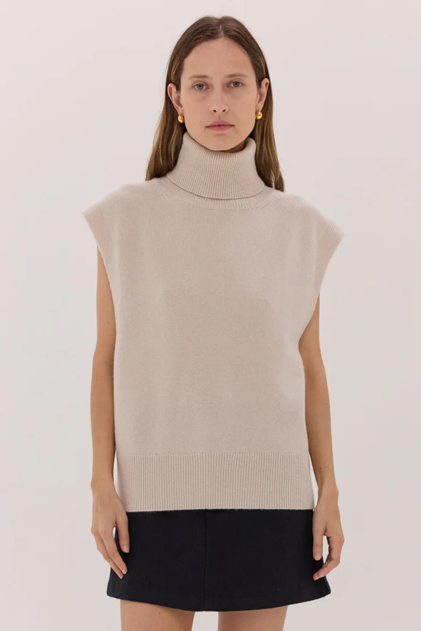 The Roll Neck Vest Jasmine