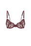 Nicolette Underwire Bra Raisin