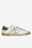 PRSX Low Woman Veau Velour Blanc Militaire