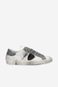 PRSX Low Woman Veau Metal Leo Blanc Noir
