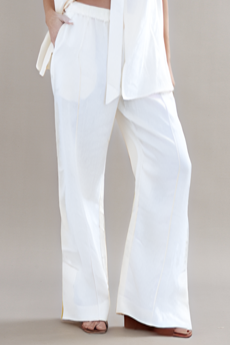 Jimmy Jogger White Linen