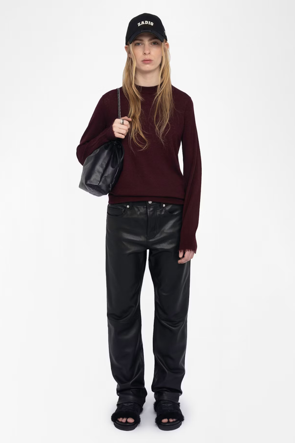 Ivy Sweater Burgundy