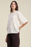 Amaya Cashmere Tee Milk