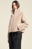 Sheena Faux Fur Jacket Beige