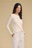 Lizzie Long Sleeve Crew Beach
