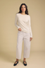 Lizzie Long Sleeve Crew Beach