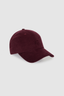 Jeremy Baseball Cap AB Corduroy Burgundy