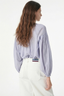 Nipoa Blouse White/Blue