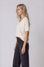 Julia Short Sleeve Sweater Cream