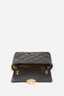 Large Leather Moon Bag Ash