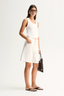 Perkins Denim Short Ivory