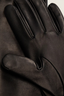 Long Leather Gloves Black
