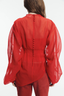 Shari Blouse Scarlet Red
