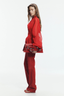 Shari Blouse Scarlet Red