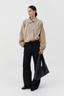 Triangle Hobo Bag Black