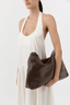 Woven Hobo Bag Coffee