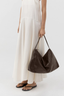 Woven Hobo Bag Coffee