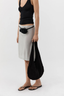 Soft Oval Shoulder Bag Black