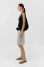 Soft Oval Shoulder Bag Black