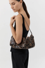 Soft Detachable Belt Bag Python Embossed