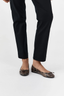 Bow Ballet Flat Python Embossed