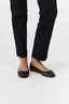Woven Bow Ballet Flat Coffee