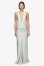 Nalu Halter Maxi Dress Silver