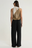 Sloane Top Moss Stripe