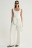 Elena Knit Top White