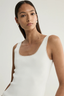 Elena Knit Top White