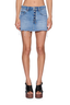 Low Rider Mini Skirt Exposed Krown Blue