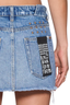 Low Rider Mini Skirt Exposed Krown Blue